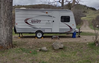 Easy towing Jayco Jay Flight Swift