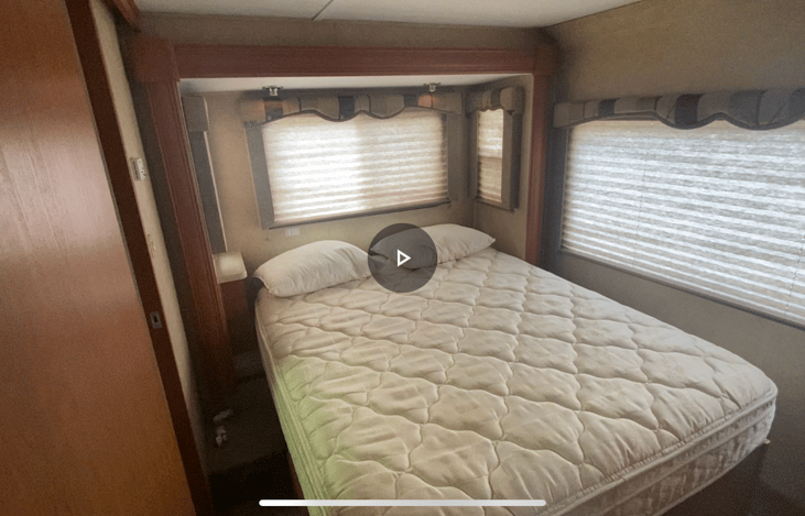 Here's the comfortable master bedroom.