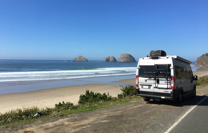 Mini Magnolia at the beautiful Oregon coast.