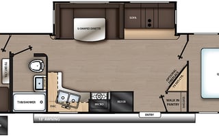 2022 Forest River RV CATALINA LEGACY 303QBCK