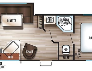 Forest River RV Cherokee Grey Wolf 24RK