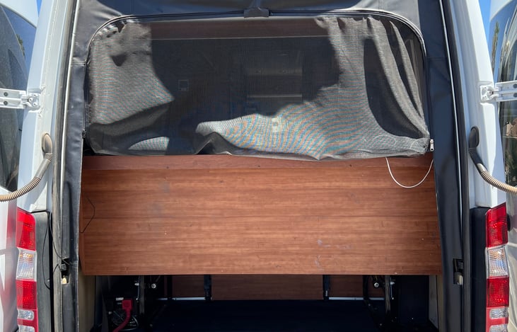 Storage and headboard