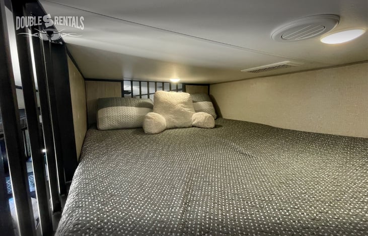 Queen Bed in the Loft Area