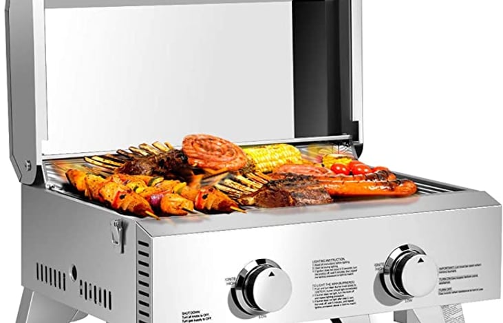 Portable BBQ included