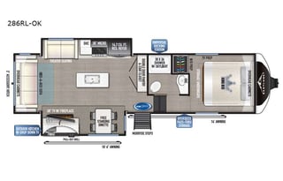 2022 Forest River East To West HAL 1534