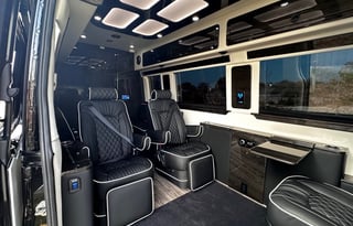 Luxury 10 Passenger Van with Bathroom