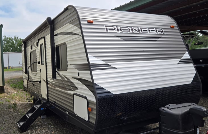 Outdoor power awning
