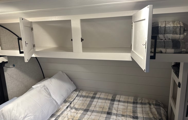 Plenty of storage for a longer trip