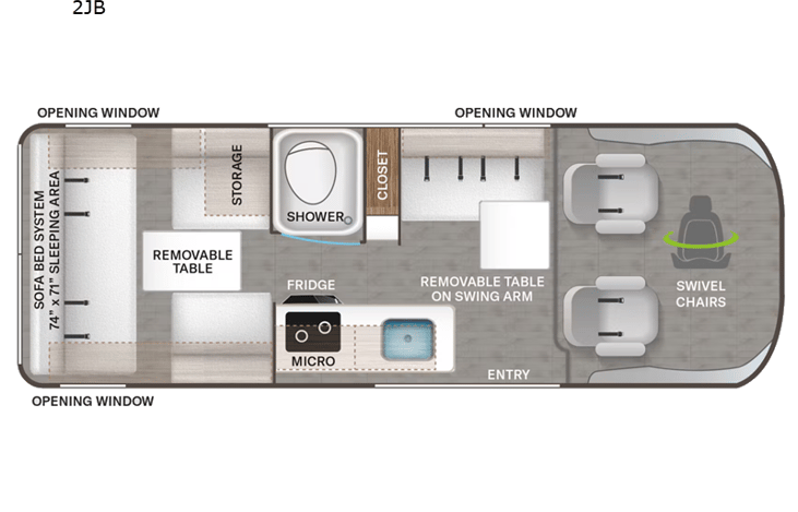 Plenty of seating for large groups