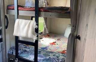 Festival and Pet Friendly Slide out Camper