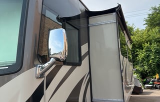 The 2 bathroom RV. No more waiting in line.