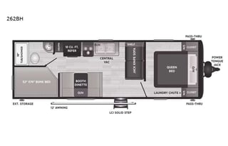 Discover the Outdoors in our 22' 262 Keystone