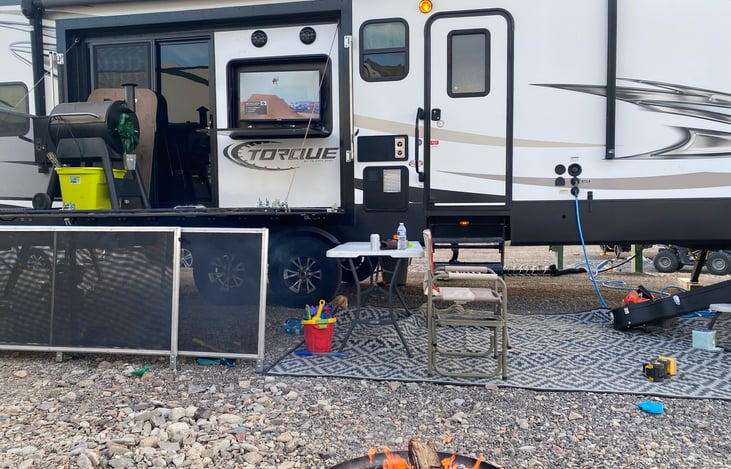 Super cross at the campsite. Bring your Firestick!