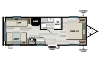 Forest River EVO T208RDFS