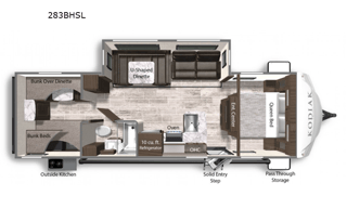 2023 Dutchmen RV Kodiak Ultra-Lite 283BHSL
