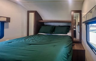 Casino getaway or night in the woods.