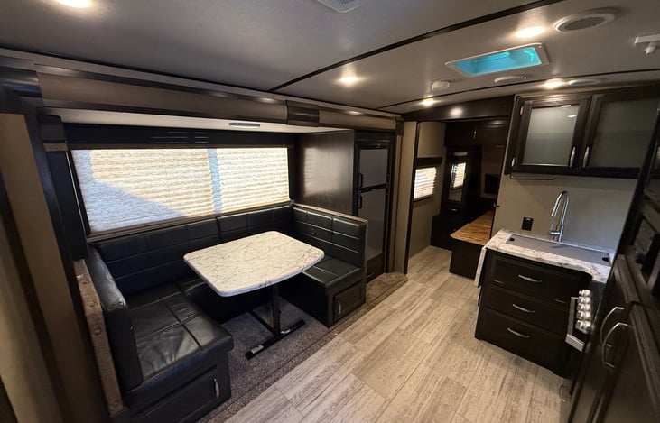 kitchen and eating table