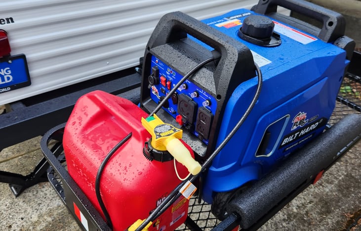 5500 dual fuel inverter/generator. please see additional charges for rental info
