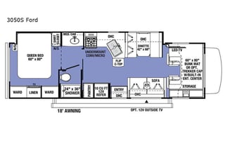 Sunseeker S5 with Theater Chairs!