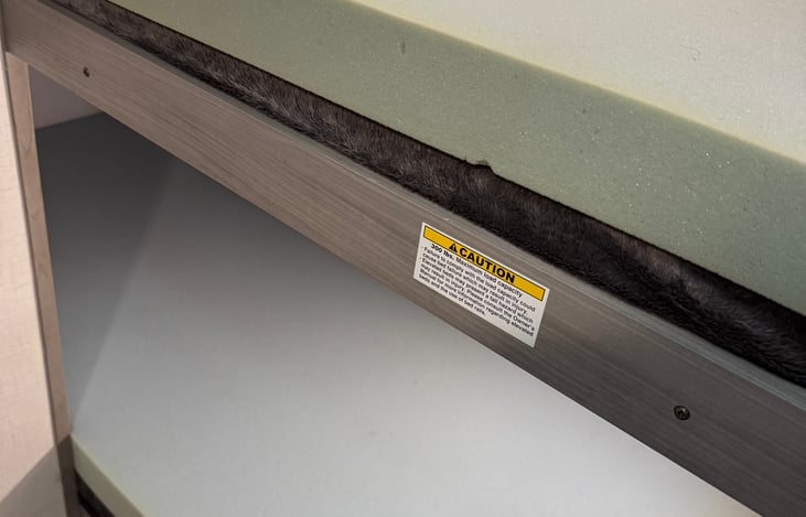 Mattress toppers on bunk beds