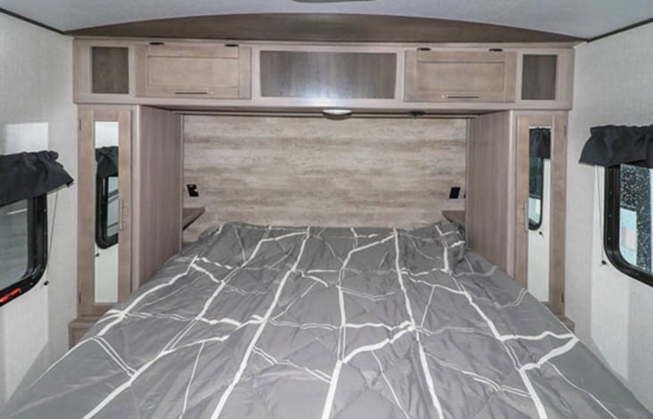 King Size Bed in Bedroom