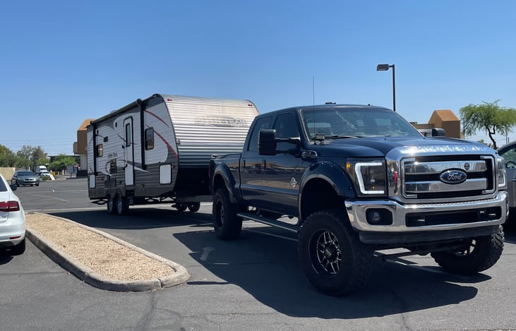 The RV on my truck