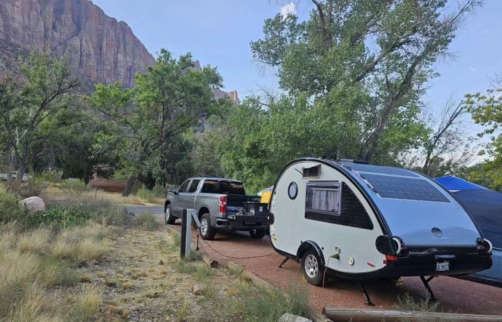 Camping at Zion