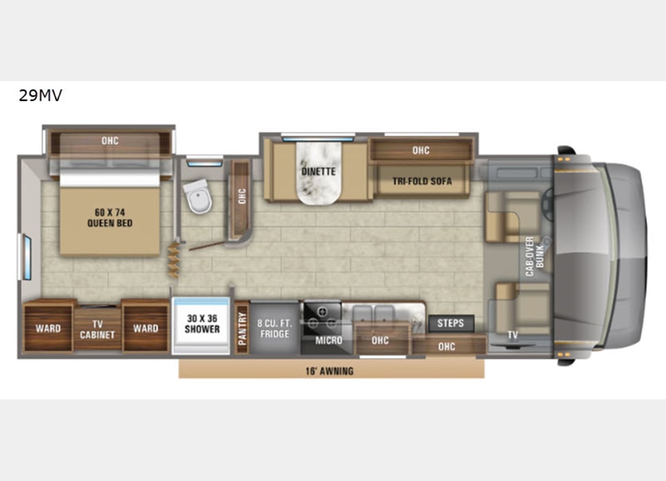 Class C Motor Home rentals in Brooklyn