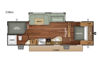 2018 Starcraft Launch Outfitter 27BHU