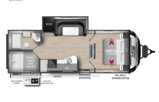 Kid & Pet Friendly Bunkhouse Towable Camper