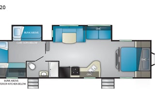 Clark's Comfy Camper-sleeps 9