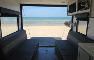 Wakeup to the sounds of the beach at your doorstep