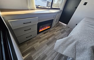 Two fireplaces and a Secret Bunkroom!