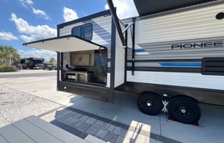 Pioneer Travel Trailer with bunk house