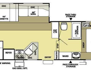 Forest River RV Wildwood 28BHSS