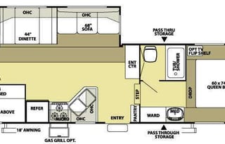 2005 Forest River RV Wildwood 28BHSS