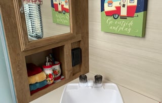 Step back in time in this charming vintage camper!