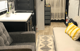 2022 Toy Hauler Trailer w/ back Party Patio Deck