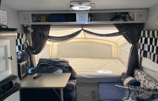 Awesome hybrid camper