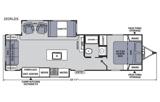 2019 Coachmen RV Apex Ultra-Lite 293RLDS