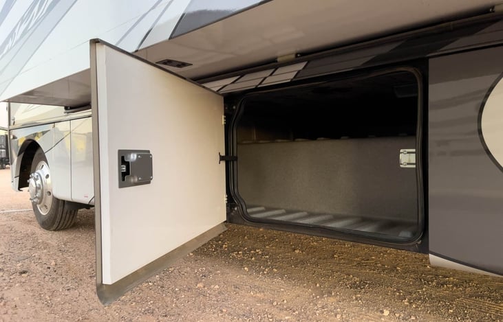 One of several storage areas.