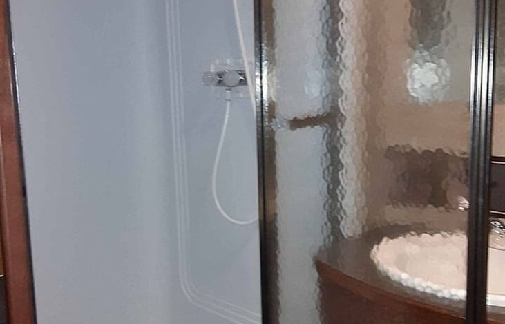 Extra Large Shower in Master Bath