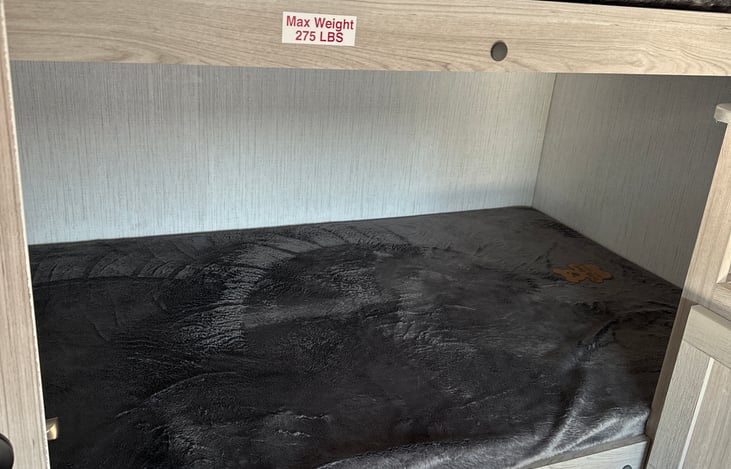 Left side of bunk room