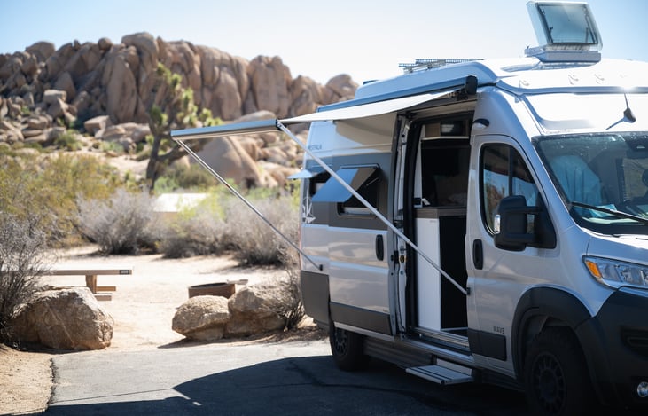Beautiful morning in Joshua Tree National Park.