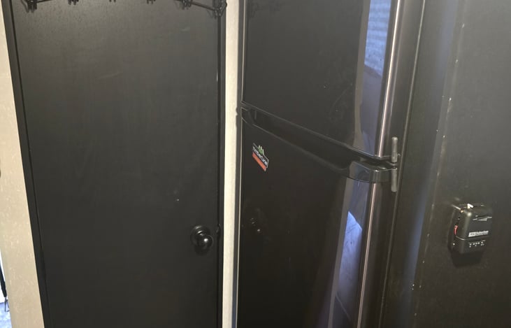 The fridge.