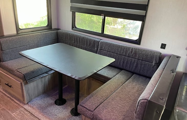 Table that can turn into bed