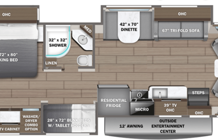 Incredible layout and 2 full bathrooms
