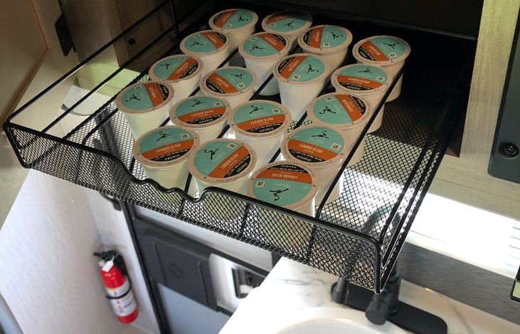 Supplied coffee pods