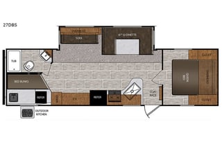 2018 Prime Time RV Avenger ATI 27DBS