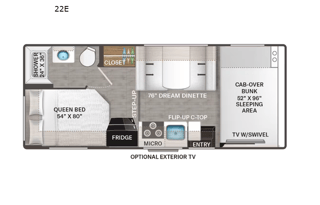 2023 Thor Motor Coach Chateau 22E Chevy